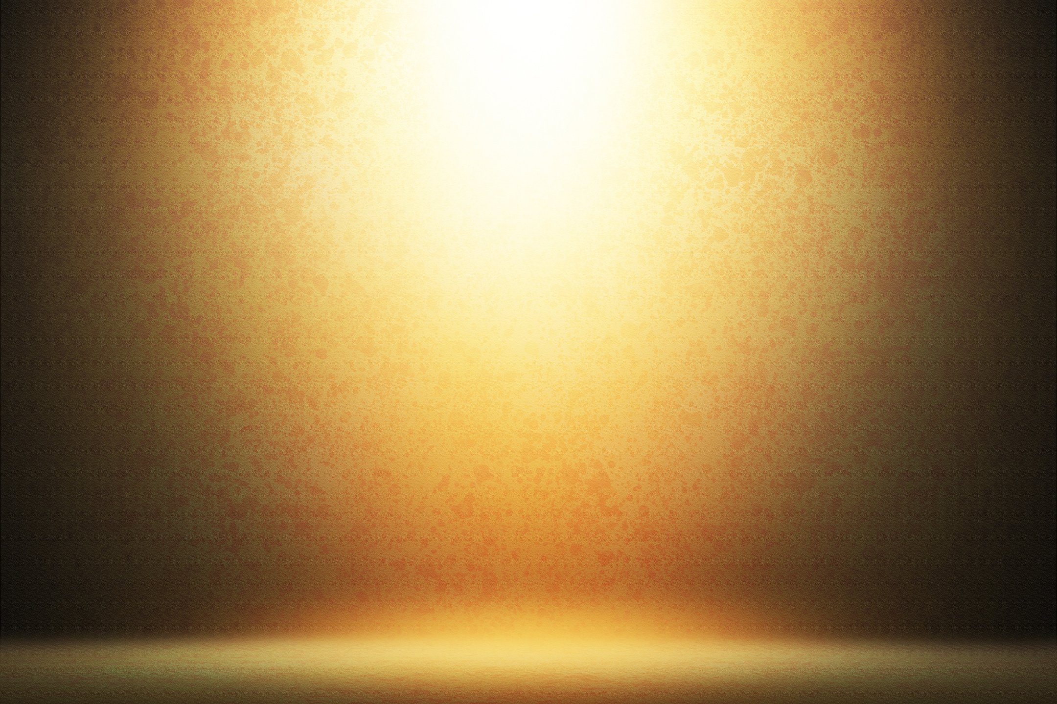 Gold spotlight stage texture background.